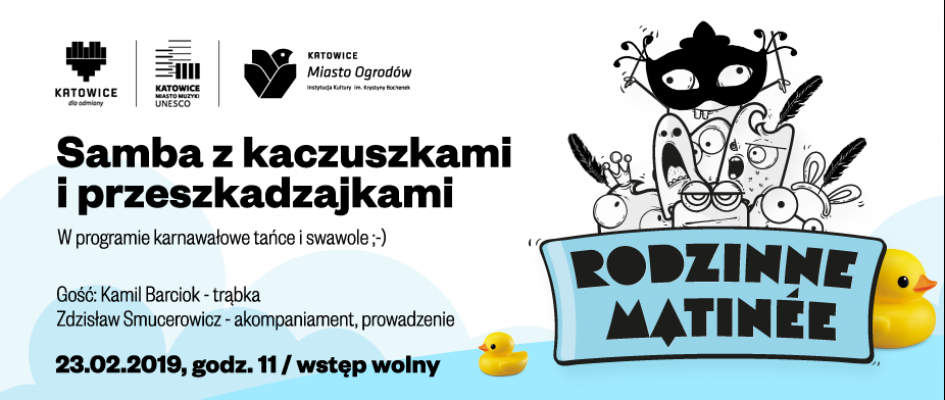 Samba z kaczuszkami i przeszkadzajkami