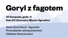 Goryl z fagotem