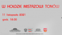 W hołdzie mistrzowi tonów