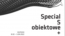 Kolaż złożony z fragmentów linorytów autorów projektu Special S obiektowe +