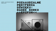 BDK: Radek Sirko „Pozaaudialne peryferia dźwięku” EPIFON – wykład i prezentacja instalacji.

Wstęp wolny
