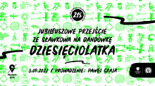 kolaż grafik użytych w poprzednich szwendaniach
logo szwendań DZIESIĘCIOLATKA - Jubileuszowe przejście ze Sławkowa na Dańdówkę