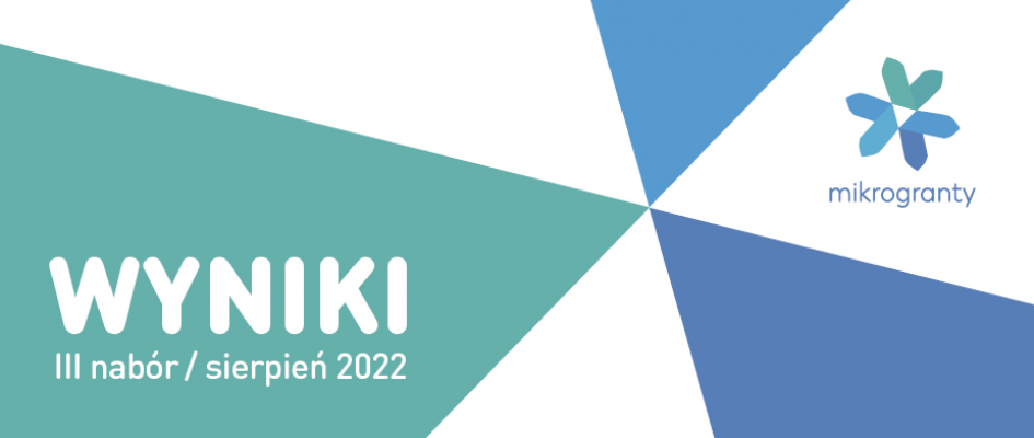 wyniki III nabór / sierpień 2022