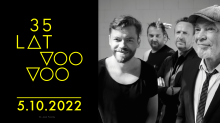 35 lat Voo Voo / 5.10.2022 / zdjęcie zespołu autorstwa Jacka Poremby