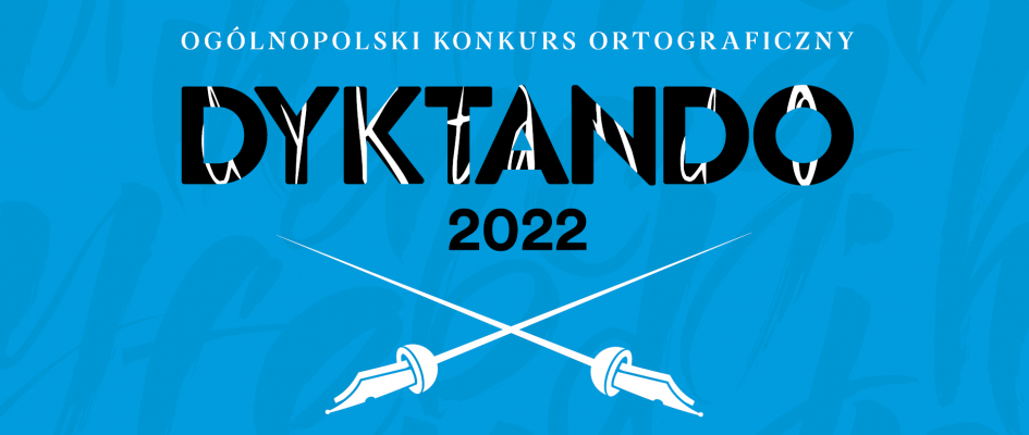 logo dyktanda, skrzyżowane pióra