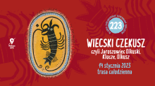 223. śląsko-zagłębiowskie szwendania okoliczne. 14.01.2023 / trasa całodzienna. Wyłącz GPS. Rysunek odręczny Pawła Graji