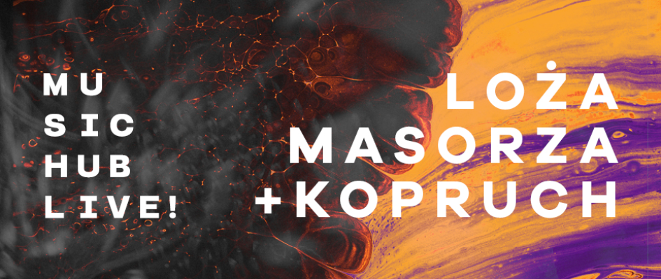 logo Music Hub Live! Loża Masorza + Kopruch