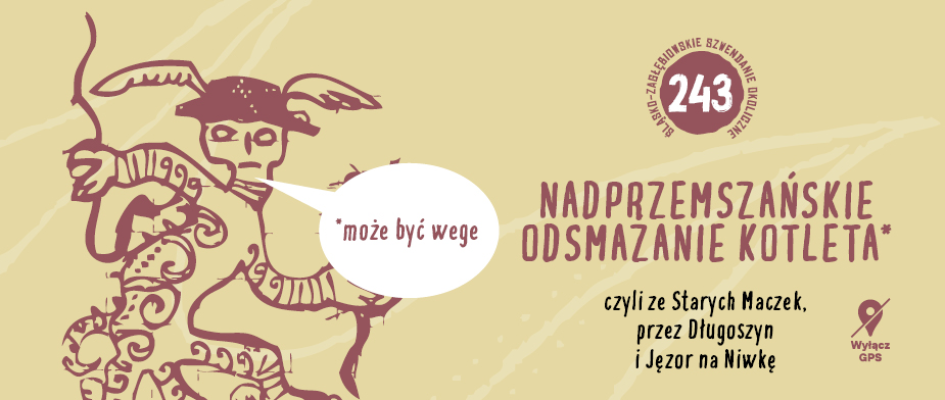 rysunek Pawła Graji - wielokopytny humanoid w kapeluszu ze skrzydełkami i z pustymi oczodołami