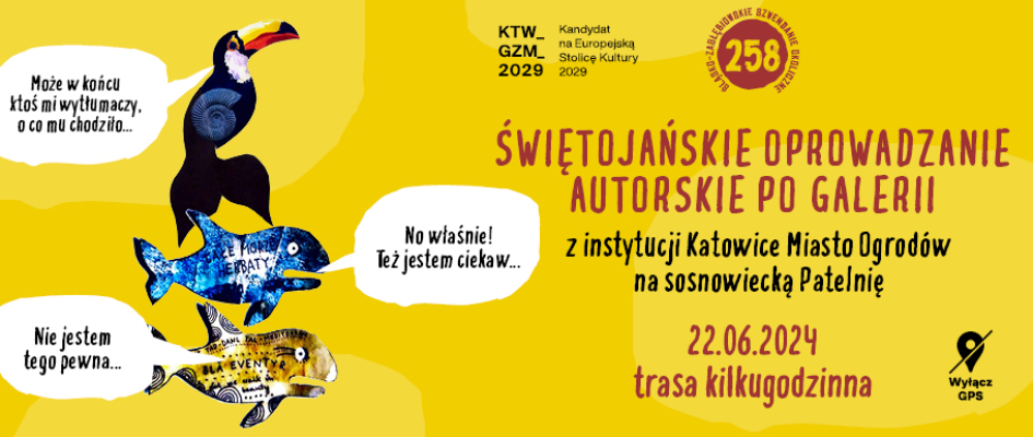 Postacie narysowane przez Pawła Graję prowadzą ze sobą dialog: TUKAN: Może w końcu ktoś mi wytłumaczy o co mu chodziło...
Ryba 1: No właśnie! Też jestem ciekaw...
Ryba 2: Nie jestem tego pewna...