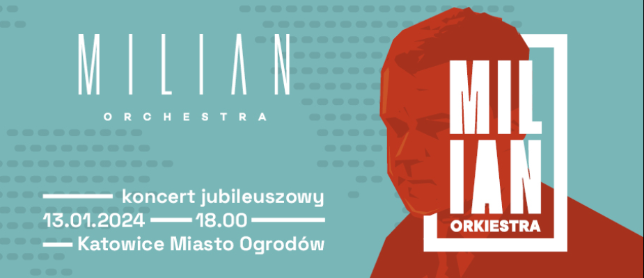 Graficzne przedstawienie twarzy Jerzego Miliana