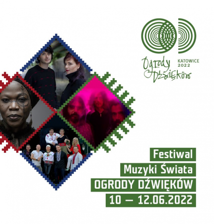 Infografika: Festiwal Muzyki Świata Ogrody Dźwięków 10 - 11.06.2022