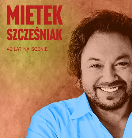 grafika zapowiadający występ Mieczysława Szcześniaka